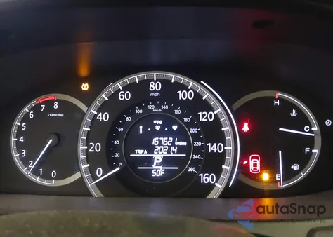 2014 Honda Accord Ex z USA, uszkodzony, nr VIN 1HGCR2F70EA001834